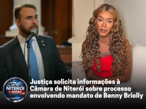 Justiça pede informações à Câmara de Niterói sobre processo envolvendo mandato de Benny Briolly