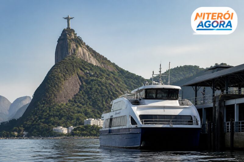 Quem sai de Niterói pelas Barcas ganha novo caminho para o Cristo Redentor: veja como embarcar no Centro do Rio