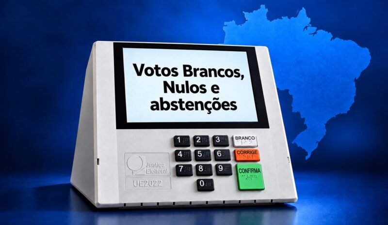 Abstenções, brancos e nulos somam 39,4 milhões na eleição presidencial de 2026