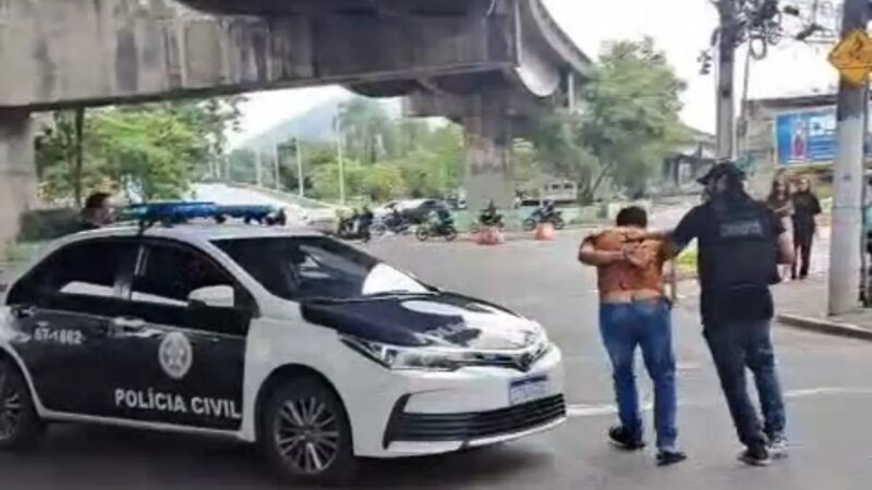 Traficante de São Gonçalo é preso com ajuda do CISP na Alameda, em Niterói; vídeo